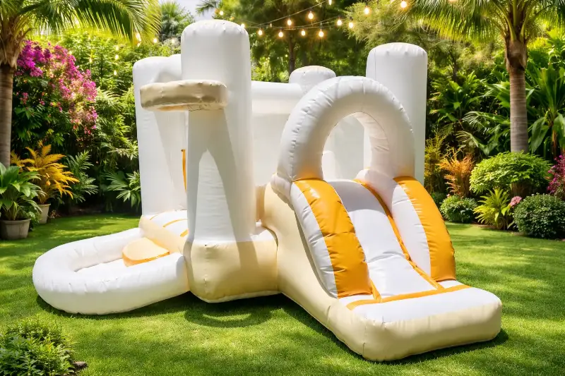 alquiler inflables blancos